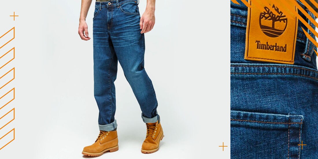 Timberland spodnie sargent lak stretch core indigo denim pan