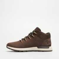 Buty outdoor męskie TIMBERLAND SPRINT TREKKER MID LACE SNEAKER tb0a6dqda2m1 kolor brązowy