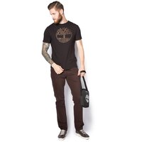 T-shirt, koszulka męska TIMBERLAND T-SHIRT KNNBEC CAMO TEE a1gzg001 kolor czarny