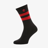 Męskie skarpetki TIMBERLAND SKARPETY 3PP RIBBED STRIPED CREW tb0a1eyq0011 kolor czarny