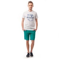 T-shirt, koszulka męska TIMBERLAND T-SHIRT HANDCRAFTED 7060j130 kolor biały