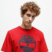 T-shirt, koszulka męska TIMBERLAND T-SHIRT KENNEBEC RIVER BRAND TREE tb0a2cgap921 kolor czerwony