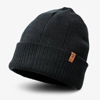 Czapka zimowa damska TIMBERLAND CZAPKA HEATHERED RIBBED BEANIE tb0a1egy0011 kolor czarny