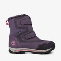 Dziecięce buty zimowe TIMBERLAND CHILLBERG 2-STRAP GTX a1ljc kolor fioletowy