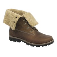 Dziecięce buty zimowe TIMBERLAND 6IN SHEARLING BOOT 18901 kolor brązowy