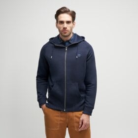 TIMBERLAND BLUZA ROZPINANA Z KAPTUREM BRUSHED BACK FULL ZIP