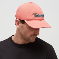 Czapka męska TIMBERLAND CZAPKA EMBROIDERED LOGO BASEBALL CAP tb0a1e9lw781 kolor czerwony