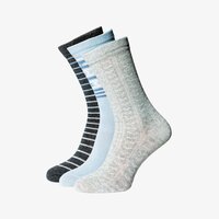 Damskie skarpetki TIMBERLAND SKARPETY 3PK STRIPED MIX CREW a1eeq940 kolor multicolor