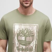 T-shirt, koszulka męska TIMBERLAND T-SHIRT CAMO SHORT SLEEVE TEE tb0a5ubf5901 kolor zielony