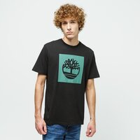 T-shirt, koszulka męska TIMBERLAND T-SHIRT SS FRONT GRAPHIC TREE BOX LOGO tb0a2g3h0011 kolor czarny