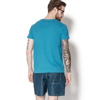 T-shirt, koszulka męska TIMBERLAND T-SHIRT SS KENNE BEC RIVER a1iroe54 kolor niebieski