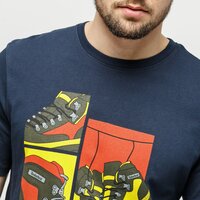 T-shirt, koszulka męska TIMBERLAND T-SHIRT KENNEBEC RIVER SHOE GRAPHIC TEE tb0a215r4331 kolor granatowy
