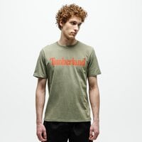 T-shirt, koszulka męska TIMBERLAND T-SHIRT LINEAR TEE tb0a28gf5901 kolor zielony