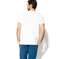 T-shirt, koszulka męska TIMBERLAND T-SHIRT SS MULTIGRAPHIC TEE UC a1n4ub30 kolor biały