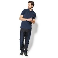 Spodnie męskie TIMBERLAND JEANS SARGENT LAKE STRETCH DENIM a1u65d0432 kolor granatowy