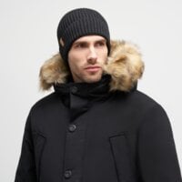 Czapka zimowa damska TIMBERLAND CZAPKA RIB KNIT BEANIE tb0a66520011 kolor czarny