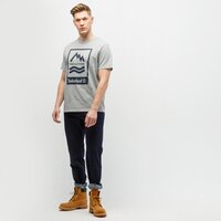 T-shirt, koszulka męska TIMBERLAND T-SHIRT MTR PRINT CREW TEE REG tb0a2fnh0521 kolor szary