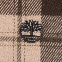Koszula męska TIMBERLAND KOSZULA MIDWEIGHT FLANNEL CHECK SHIRT tb0a44xqg561 kolor brązowy
