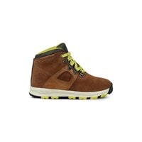 Dziecięce buty zimowe TIMBERLAND GT SCRAMBLE MID LTHR WP a1lva kolor brązowy