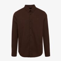 Koszula męska TIMBERLAND KOSZULA LONG SLEEVE POPLIN SHIRT tbc0yh8dc351 kolor brązowy
