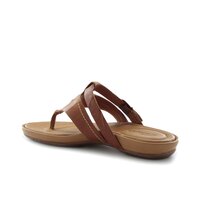 Klapki damskie TIMBERLAND PLEASANT BAY THONG  28636 kolor brązowy
