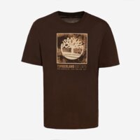 T-shirt, koszulka męska TIMBERLAND T-SHIRT STACK LOGO GRAPHIC SS TEE tbc0yhagc351 kolor khaki