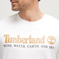 T-shirt, koszulka męska TIMBERLAND T-SHIRT WWES LS TEE (REGULAR) tb0a5vm11001 kolor biały