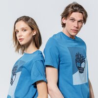 T-shirt, koszulka męska TIMBERLAND T-SHIRT GRAPHIC TEE CONTRAST TREE LOGO tb0a2dmw9491 kolor niebieski