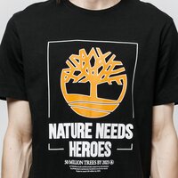 T-shirt, koszulka męska TIMBERLAND T-SHIRT NNH FRONT GRAPHIC TEE tb0a2e4k0011 kolor czarny