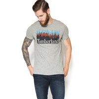 T-shirt, koszulka męska TIMBERLAND T-SHIRT MULTIGRPH TEE a1h8x052 kolor szary