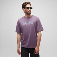 T-shirt, koszulka męska TIMBERLAND T-SHIRT ANTI-UV OUTDOOR GRAPHIC TEE tb0a5sfxenx1 kolor fioletowy