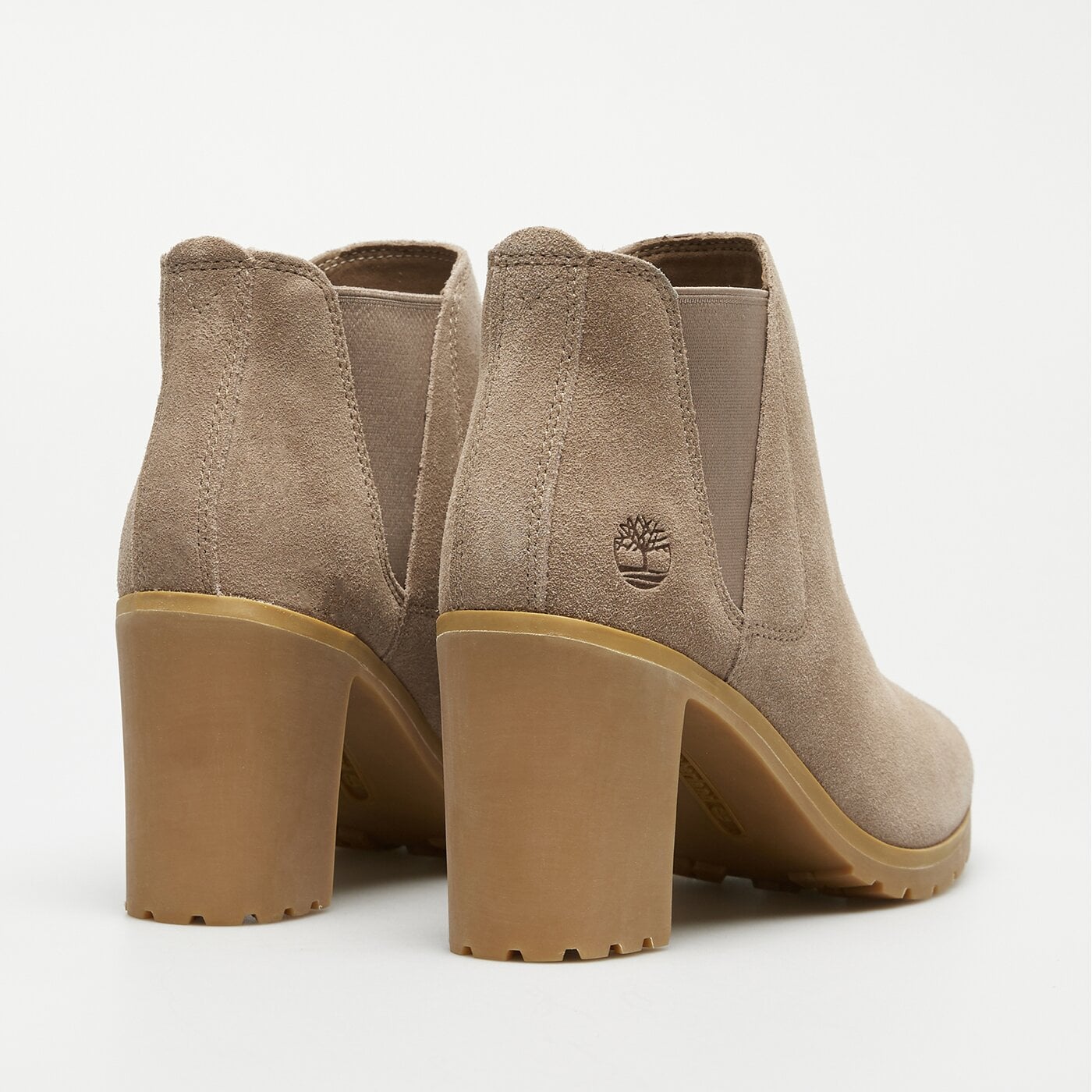 Timberland Womens Allington Mid Chelsea Boot Taupe Suede 8.5 Wide main image 1