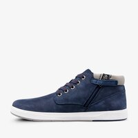 Sneakersy dziecięce TIMBERLAND DAVIS SQUARE LEATHER CHK tb0a1uyz0191 kolor granatowy