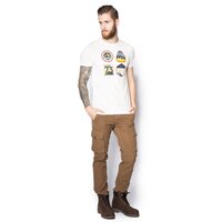 T-shirt, koszulka męska TIMBERLAND T-SHIRT MULTIGRAPH TEE a1bja130 kolor biały