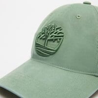 Czapka męska TIMBERLAND CZAPKA SOUNDVIEW EMBROIDERED BASEBALL CAP tb0a66baa6z1 kolor zielony