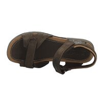 Sandały dziecięce TIMBERLAND EK OAK BLUFFS LEATHER 2 STRAP 1292a kolor brązowy