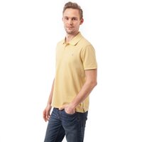 Koszulka polo męska TIMBERLAND POLO SLIM MILLERS  RVR 6664j719 kolor żółty