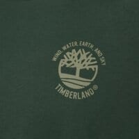 T-shirt, koszulka męska TIMBERLAND T-SHIRT "BADOINK" SS BACK GRAPHIC TEE tbc0yhdb3981 kolor zielony