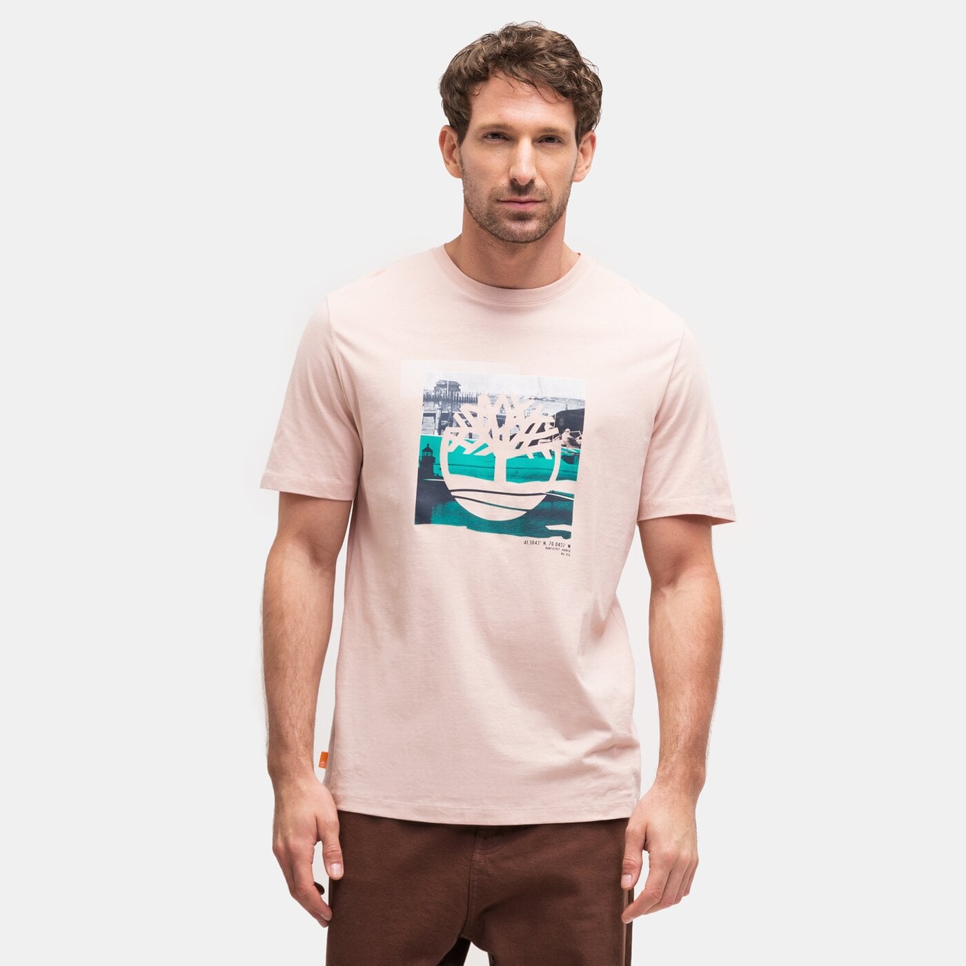 T-shirt Homme PrAna Crescent Bay - Coton Biologique Régénératif, Manches Courtes, Tailles S à 2XL, Motif Imprimé