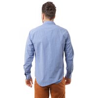 Koszula męska TIMBERLAND KOSZULA LS RATTLE GINGHAM 6630j479 kolor niebieski
