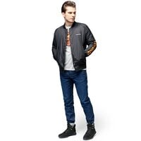 T-shirt, koszulka męska TIMBERLAND T-SHIRT MOUNTAIN GRAPHIC TEE a1mpf052 kolor szary