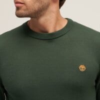 Sweter męski TIMBERLAND SWETER WILLIAMS RIVER COTTON CREW NECK tbc0yhaz3981 kolor zielony