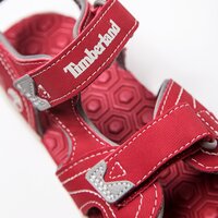 Sandały dziecięce TIMBERLAND ADVENTURE SEEKER 2 STRAP a1oat kolor czerwony