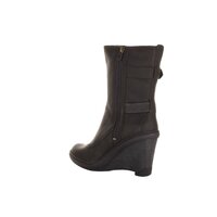 Damskie buty zimowe TIMBERLAND STRATHAM HEIGHTS WEDGE MID BOOT 3622r kolor czarny