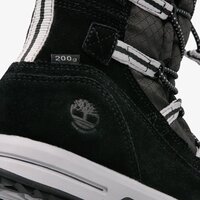 Dziecięce buty zimowe TIMBERLAND SNOW STOMPER PULL ON WP a1qd3 kolor czarny