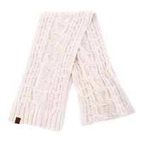 TIMBERLAND SZALIK WOMENS TEXT KNIT SCARF j1722103 kolor beżowy