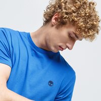 T-shirt, koszulka męska TIMBERLAND T-SHIRT SS DUNSTAN JERSEY CREW TEE SLIM tb0a2bpri551 kolor niebieski