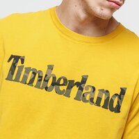 T-shirt, koszulka męska TIMBERLAND T-SHIRT SS KENNEBEC RIVER CAMO LINEAR LOGO TEE tb0a2f4r3111 kolor brązowy