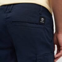 Szorty, spodenki męskie TIMBERLAND SZORTY POPLIN CARGO tb0a41hf4331 kolor granatowy