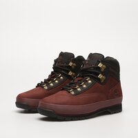 Buty outdoor męskie TIMBERLAND EURO HIKER LEATHER tb0a5zq5c601 kolor bordowy